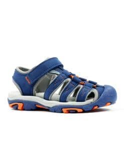 Enkelsandalen Blauw/oranje