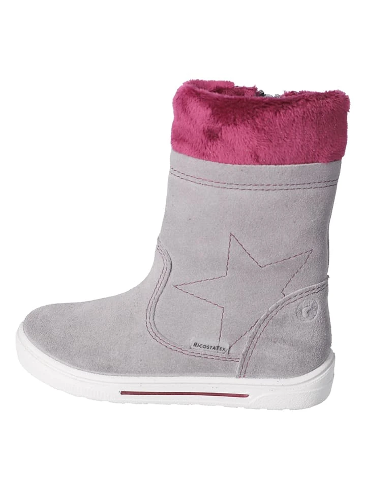 Ricosta Leren Laarzen "Susana S" Grijs 3 Ricosta Leren Laarzen "Susana S" Grijs