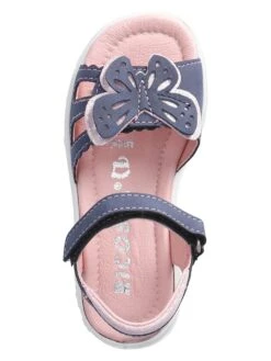 Ricosta Leren Sandalen "Kelebek" Donkerblauw -Gstar Kleding Winkel ricosta leren sandalen kelebek donkerblauw 3