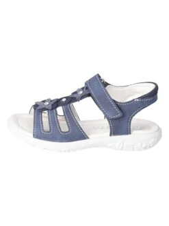 Ricosta Leren Sandalen "Lorena" Donkerblauw