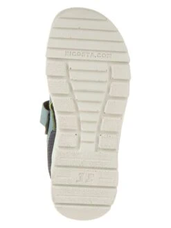 Ricosta Sandalen Petrol/neongeel -Gstar Kleding Winkel ricosta sandalen petrol neongeel 4