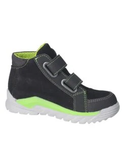 Ricosta Sneakers "Nevio" Zwart/groen -Gstar Kleding Winkel ricosta sneakers nevio zwart groen 1