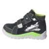 Ricosta Sneakers "Nevio" Zwart/groen -Gstar Kleding Winkel ricosta sneakers nevio zwart groen