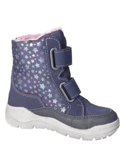 Ricosta Winterboots "Loni S" Donkerblauw -Gstar Kleding Winkel ricosta winterboots loni s donkerblauw 1