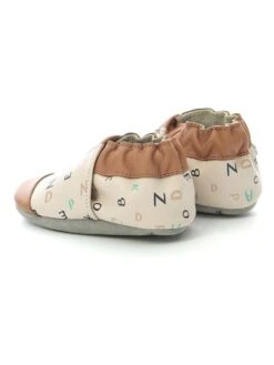 ROBEEZ Leren Kruipschoenen "ABC Lesson" Beige/lichtbruin -Gstar Kleding Winkel robeez leren kruipschoenen abc lesson beige lichtbruin 6