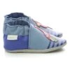 ROBEEZ Leren Kruipschoenen "Macao Parrot" Blauw -Gstar Kleding Winkel robeez leren kruipschoenen macao parrot blauw