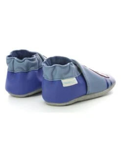 ROBEEZ Leren Kruipschoenen "Macao Parrot" Blauw -Gstar Kleding Winkel robeez leren kruipschoenen macao parrot blauw 2