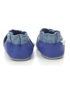 ROBEEZ Leren Kruipschoenen "Macao Parrot" Blauw -Gstar Kleding Winkel robeez leren kruipschoenen macao parrot blauw 4