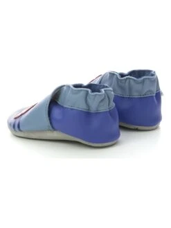 ROBEEZ Leren Kruipschoenen "Macao Parrot" Blauw -Gstar Kleding Winkel robeez leren kruipschoenen macao parrot blauw 6