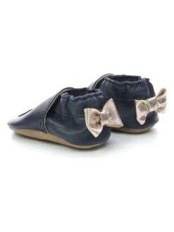 ROBEEZ Leren Kruipschoenen "Pretty Swan" Donkerblauw -Gstar Kleding Winkel robeez leren kruipschoenen pretty swan donkerblauw 6