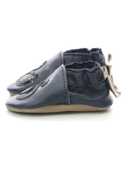 ROBEEZ Leren Kruipschoenen "Pretty Swan" Donkerblauw -Gstar Kleding Winkel robeez leren kruipschoenen pretty swan donkerblauw 8