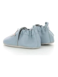 ROBEEZ Leren Kruipschoentjes "Mimirabbit" Lichtblauw -Gstar Kleding Winkel robeez leren kruipschoentjes mimirabbit lichtblauw 1