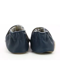 ROBEEZ Leren Kruipschoentjes "Stay Home" Donkerblauw -Gstar Kleding Winkel robeez leren kruipschoentjes stay home donkerblauw 3