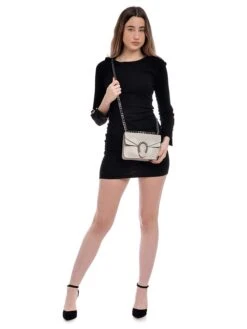 Leren Schoudertas Crème - (B)15 X (H)20 X (D)5 Cm -Gstar Kleding Winkel roberta m leren schoudertas creme b 15 x h 20 x d 5 cm 2