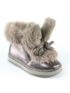 Winterboots Bruin/goudkleurig -Gstar Kleding Winkel rock and joy winterboots bruin goudkleurig 1