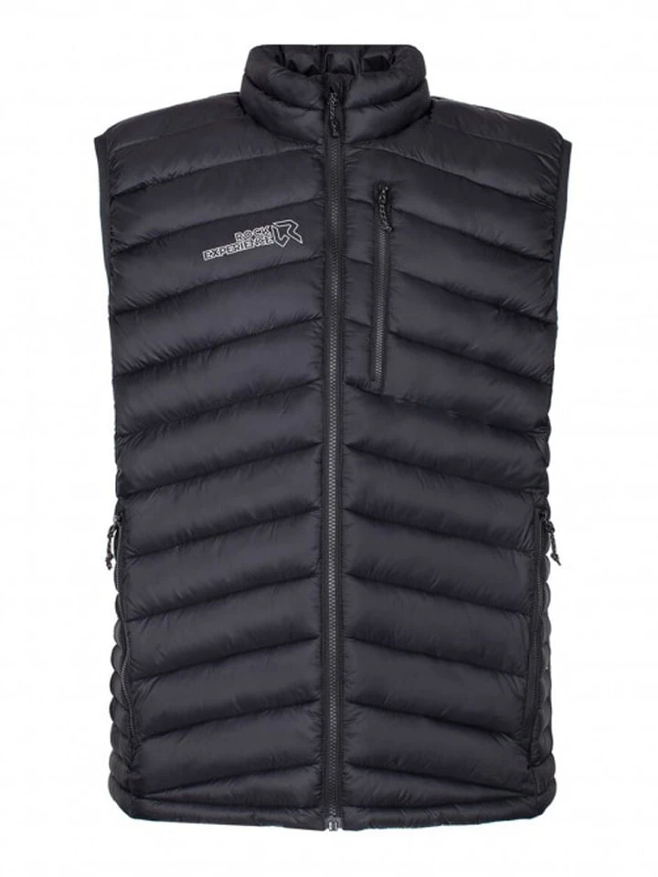 ROCK EXPERIENCE Doorgestikte Bodywarmer "Cosmic 2.0" Zwart 3 ROCK EXPERIENCE Doorgestikte Bodywarmer "Cosmic 2.0" Zwart