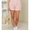 Linnen Short Lichtroze -Gstar Kleding Winkel rodier lin linnen short lichtroze