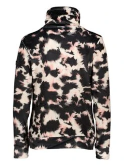 Roxy Fleece Trui Zwart/lichtroze -Gstar Kleding Winkel roxy fleece trui zwart lichtroze 1