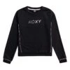Roxy Sweatshirt "Fading" Zwart -Gstar Kleding Winkel roxy sweatshirt fading zwart