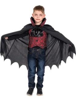 3-delig Kostuum "Dracula" Zwart