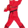 4-delig Kostuum "Ninja" Rood -Gstar Kleding Winkel rubie s 4 delig kostuum ninja rood