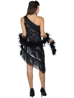 Kostuumjurk "Charleston" Zwart -Gstar Kleding Winkel rubie s kostuumjurk charleston zwart 1