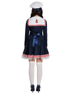 Kostuumjurk "Matroos" Donkerblauw -Gstar Kleding Winkel rubie s kostuumjurk matroos donkerblauw 1