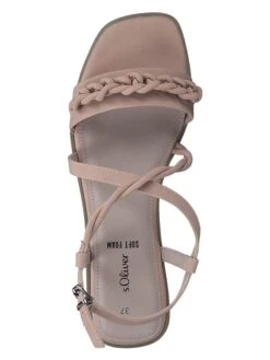 S.Oliver Sandalen Zandkleurig -Gstar Kleding Winkel s oliver sandalen zandkleurig 3