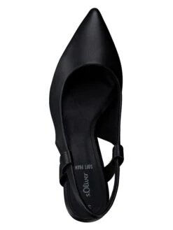 S.Oliver Slingpumps Zwart -Gstar Kleding Winkel s oliver slingpumps zwart 3