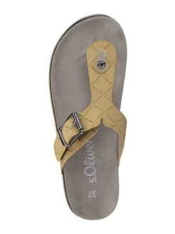 S.Oliver Teenslippers Geel -Gstar Kleding Winkel s oliver teenslippers geel 3