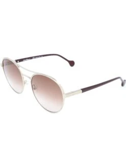 Salvatore Ferragamo Dameszonnebril Goudkleurig-bordeaux/lichtroze -Gstar Kleding Winkel salvatore ferragamo dameszonnebril goudkleurig bordeaux lichtroze 1