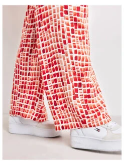 Broek Oranje/wit -Gstar Kleding Winkel samoon broek oranje wit 1