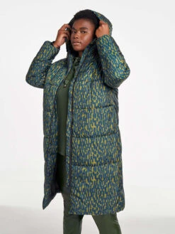 Jas Groen/blauw/meerkleurig