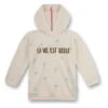 Hoodie "Flower" Beige -Gstar Kleding Winkel sanetta kidswear hoodie flower beige
