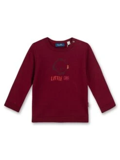 Sweatshirt "Little Birdie" Bordeaux