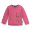 Sweatshirt "Lovely Leo" Roze -Gstar Kleding Winkel sanetta kidswear sweatshirt lovely leo roze