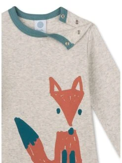 Sanetta Pyjama "San Fox" Beige -Gstar Kleding Winkel sanetta pyjama san fox beige 2