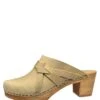 Sanita Leren Clogs "Manuella Square" Beige -Gstar Kleding Winkel sanita leren clogs manuella square beige