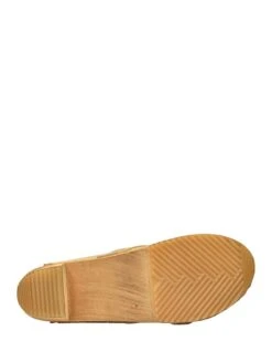 Sanita Leren Clogs "Manuella Square" Beige -Gstar Kleding Winkel sanita leren clogs manuella square beige 3