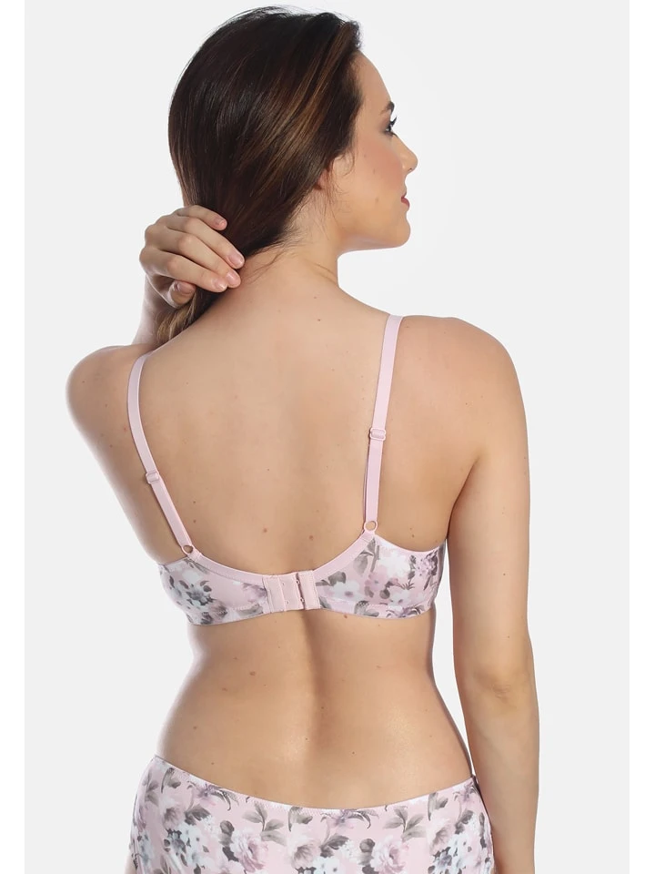 Half Voorgevormde Beha Lichtroze/meerkleurig 5 Half Voorgevormde Beha Lichtroze/meerkleurig - Afbeelding 3