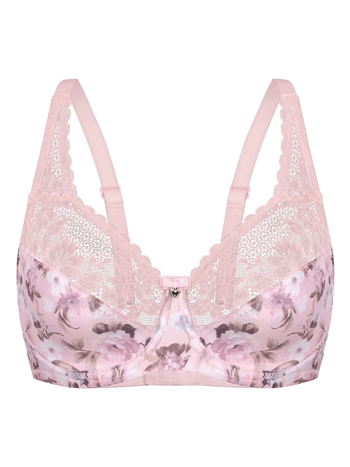 Half Voorgevormde Beha Lichtroze/meerkleurig 3 Half Voorgevormde Beha Lichtroze/meerkleurig