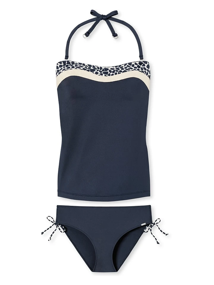 Schiesser Tankini Donkerblauw 3 Schiesser Tankini Donkerblauw
