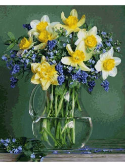 Schilderen-op-nummer "Lentebloemen" - Vanaf 12 Jaar -Gstar Kleding Winkel schipper schilderen op nummer lentebloemen vanaf 12 jaar 1