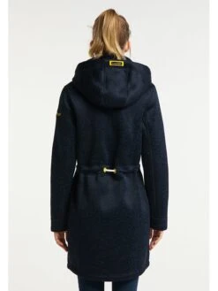 Schmuddelwedda Fleece Mantel Donkerblauw 7 Schmuddelwedda Fleece Mantel Donkerblauw -Gstar Kleding Winkel schmuddelwedda fleece mantel donkerblauw 1