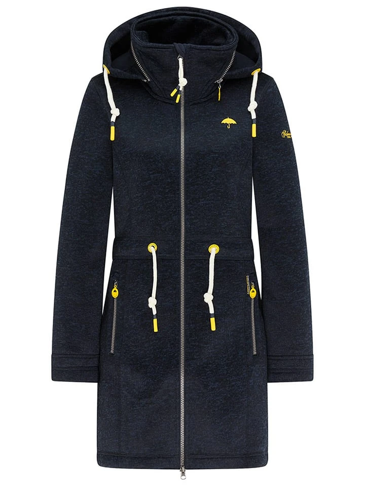 Schmuddelwedda Fleece Mantel Donkerblauw 6 Schmuddelwedda Fleece Mantel Donkerblauw - Afbeelding 4