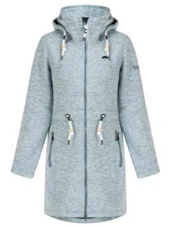 Schmuddelwedda Fleece Mantel Lichtblauw -Gstar Kleding Winkel schmuddelwedda fleece mantel lichtblauw 2