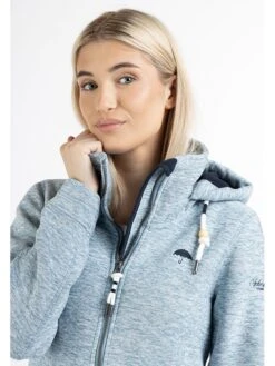 Schmuddelwedda Fleece Mantel Lichtblauw -Gstar Kleding Winkel schmuddelwedda fleece mantel lichtblauw 3