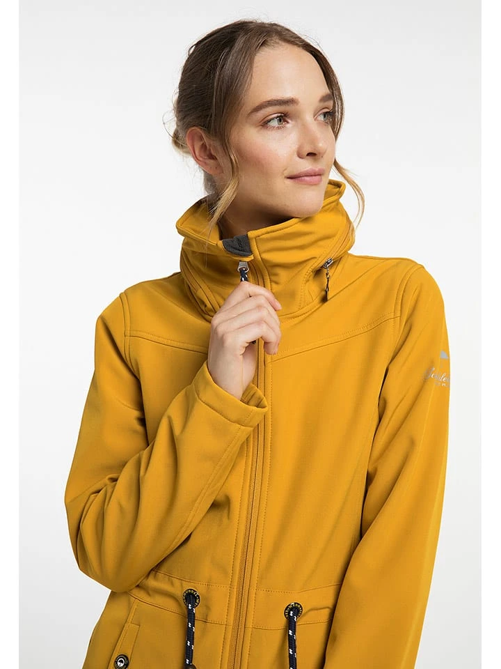 Schmuddelwedda Softshellmantel Mosterdgeel 5 Schmuddelwedda Softshellmantel Mosterdgeel - Afbeelding 3