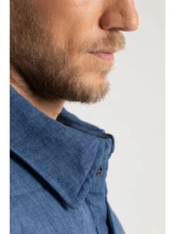 Schneiders Linnen Jas "Lenn" Blauw -Gstar Kleding Winkel schneiders linnen jas lenn blauw 4