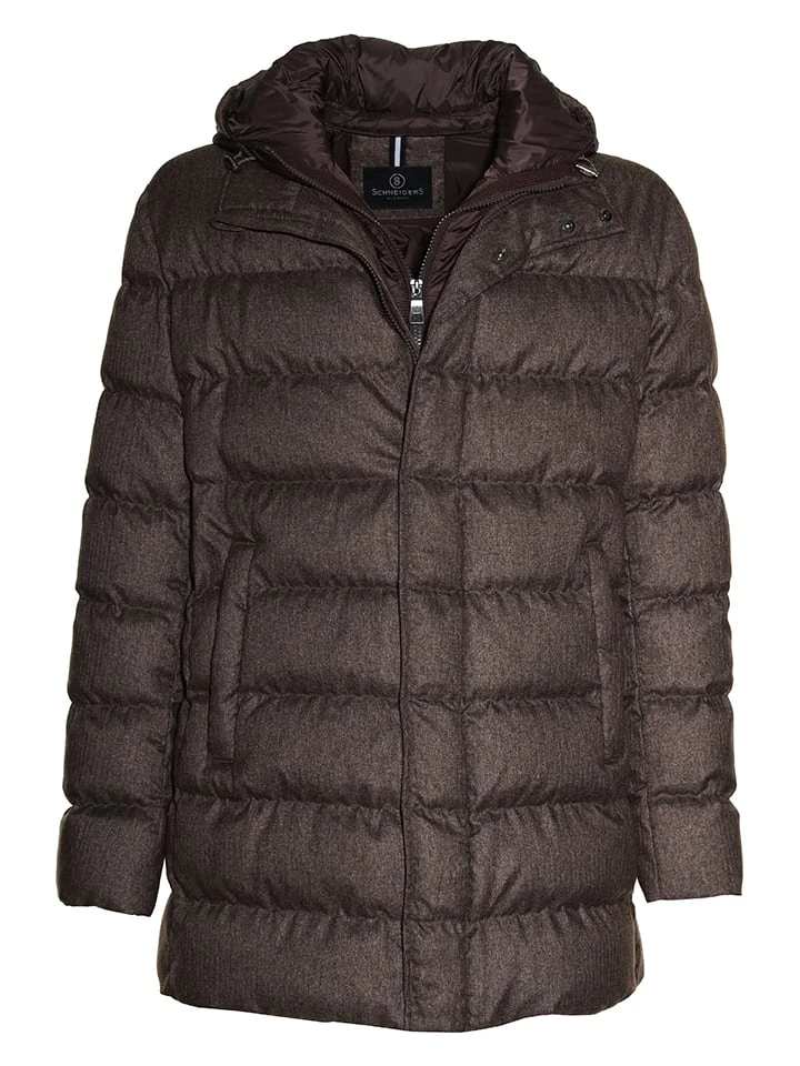 Schneiders Tussenjas "Oliver" Donkerbruin 3 Schneiders Tussenjas "Oliver" Donkerbruin